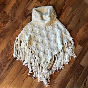 barona Jackets & Coats - Barona • Chunky Knit Cowl Neck Shawl/Poncho barona Jackets & Coats - Barona • Chunky Knit Cowl Neck Shawl/Poncho